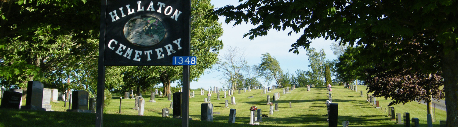 Hillaton Cemetery in Canning, Nova Scotia